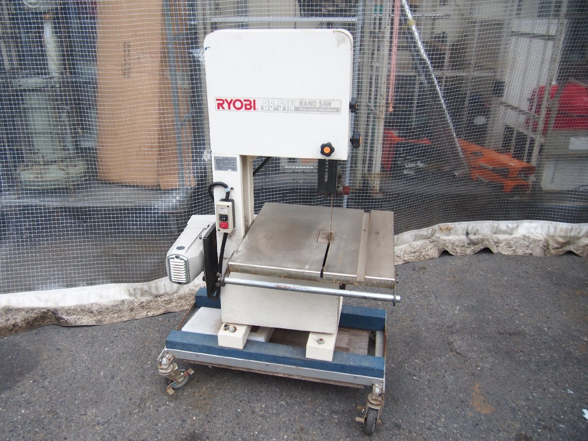 ☆【3H1018-4】 RYOBI リョービ バンドソー BS-51N 動作保証