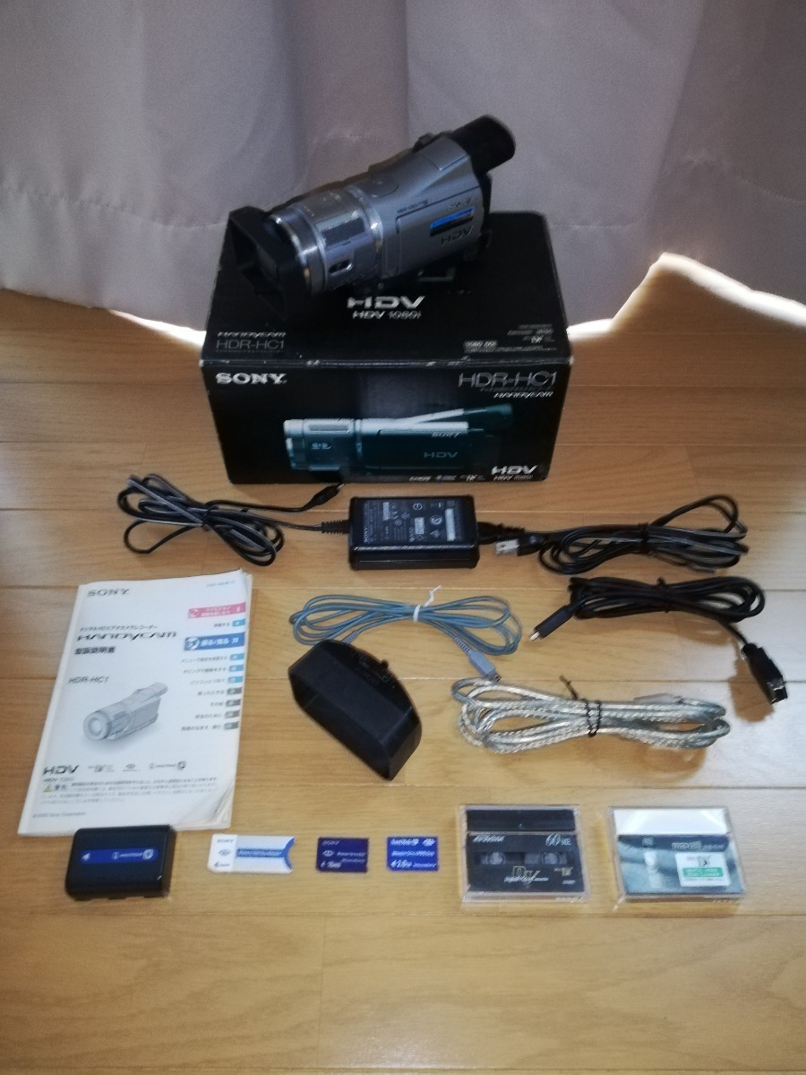 SONY ソニー デジタルHDハンディカム HDR-HC1 miniDVカメラ Yahoo