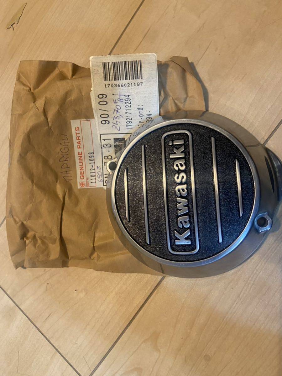 カワサキ　新品　kz750 z750fx2 fx3 ゼファー750 z400fx z550 ポイントカバー　エンジンカバー