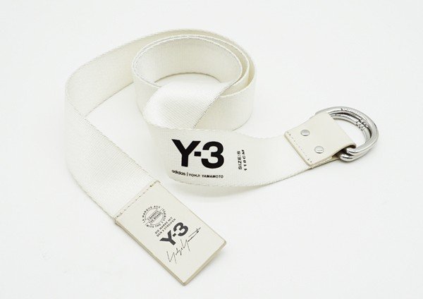 正規品，新作 Y-3 ワイスリー リングベルト ホワイト(その他)｜売買されたオークション情報、yahooの商品情報をアーカイブ公開 - オークファン 男性用