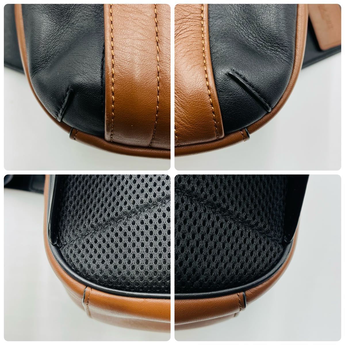 1円【未使用級】COACH コーチ ウエストポーチ ボディバッグ ワン 