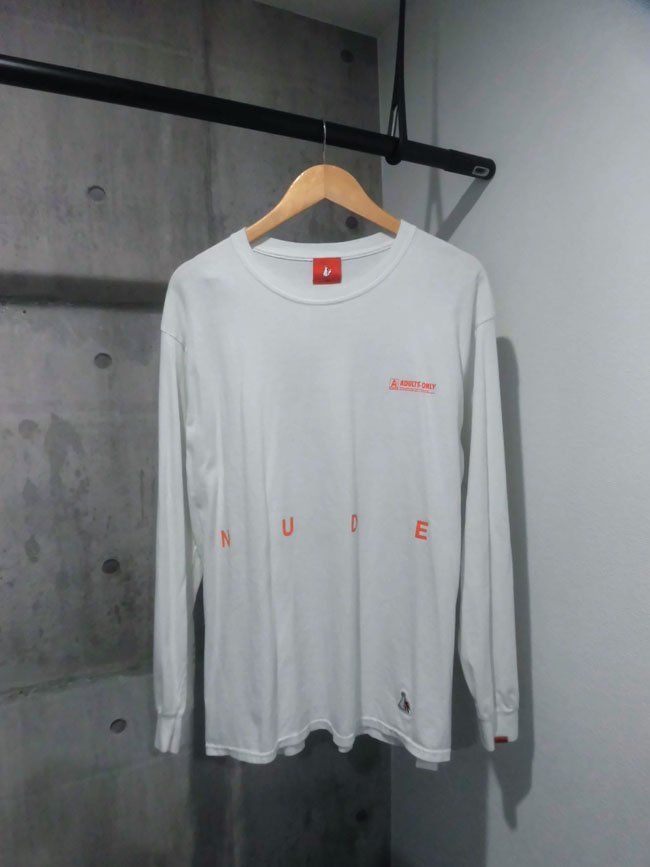 FR2 エフアールツー ヌード モザイク プリント 長袖TシャツM/ロンTee 