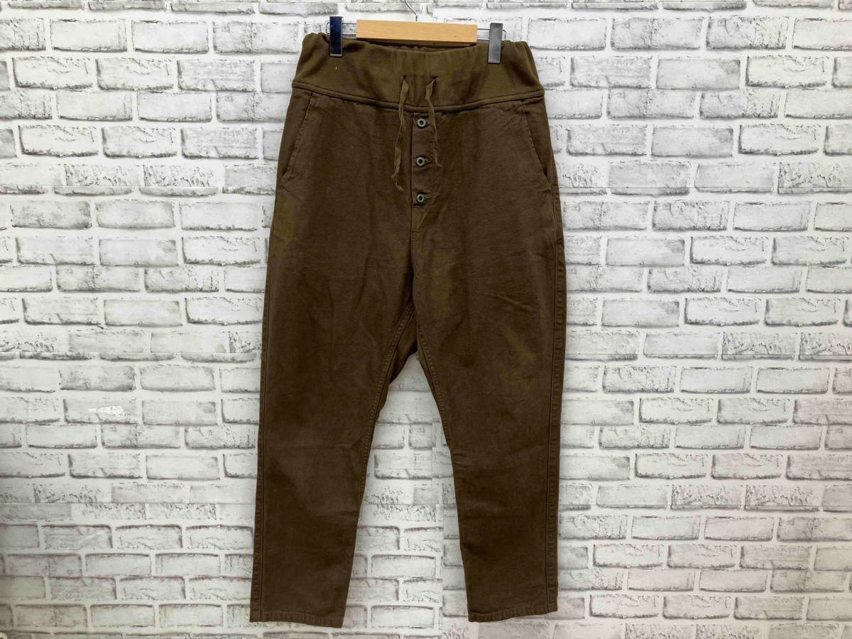 KAPITAL キャピタル 綿素材パンツ 日本製 ブラウン サイズ3 系 店舗受取可