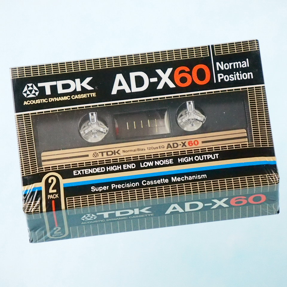 TDK カセットテープAD-60F  とTDK AD2-70 TDK カセットテープ AD 60分 - ad メルカリ Yahoo!オークション