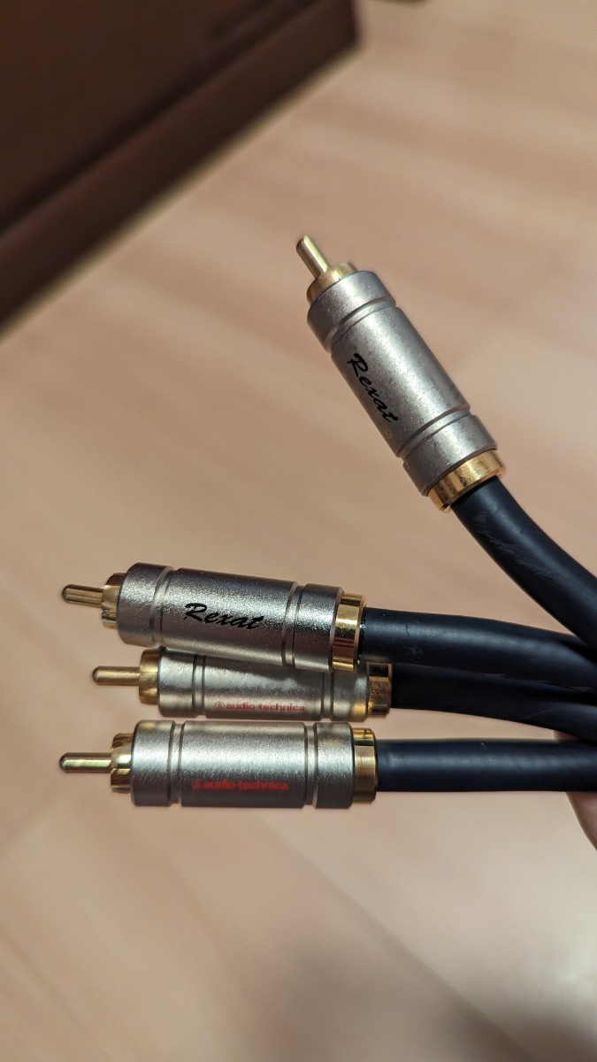 オーディオテクニカ Rexat RCAケーブル AT-RX25 2m Rexat レグザット