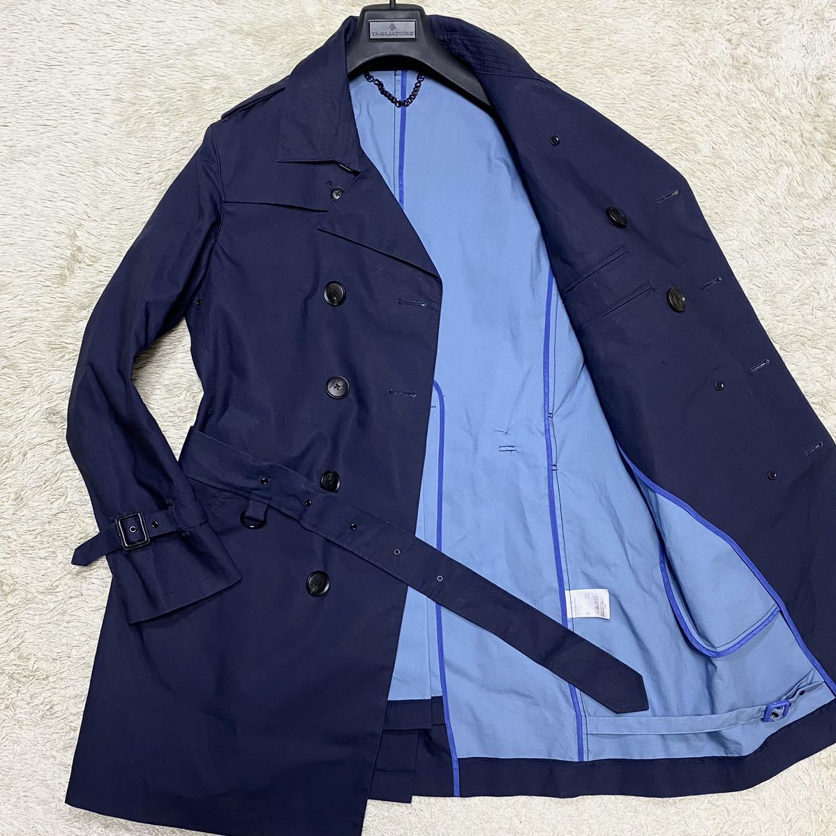 Paul Smith ポールスミス トレンチコート ネイビー Mサイズ Mサイズ