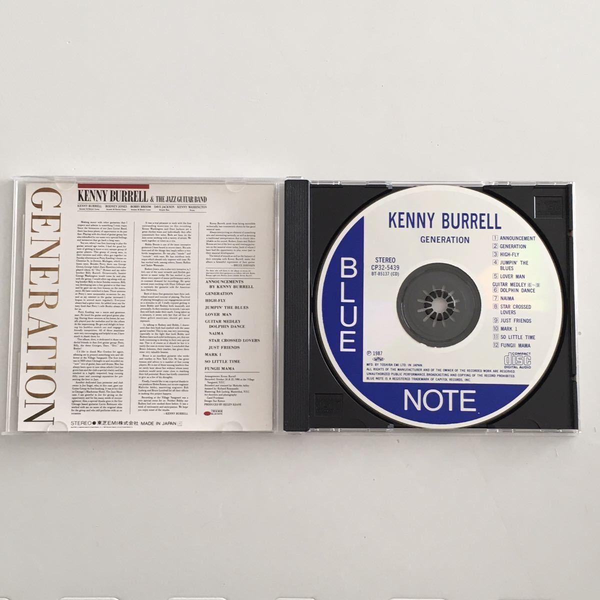 Kenny Burrell ⁄ 直筆サイン入りジャズCD Jazz KENNY BURRELL &amp 