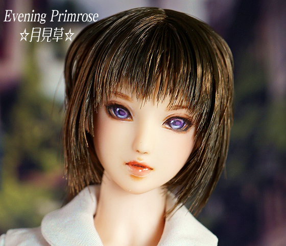 1/6ドール カスタムヘッド オビツ クールガール TBleague Phicen ファイセンにも★風音(かざね)★月見草