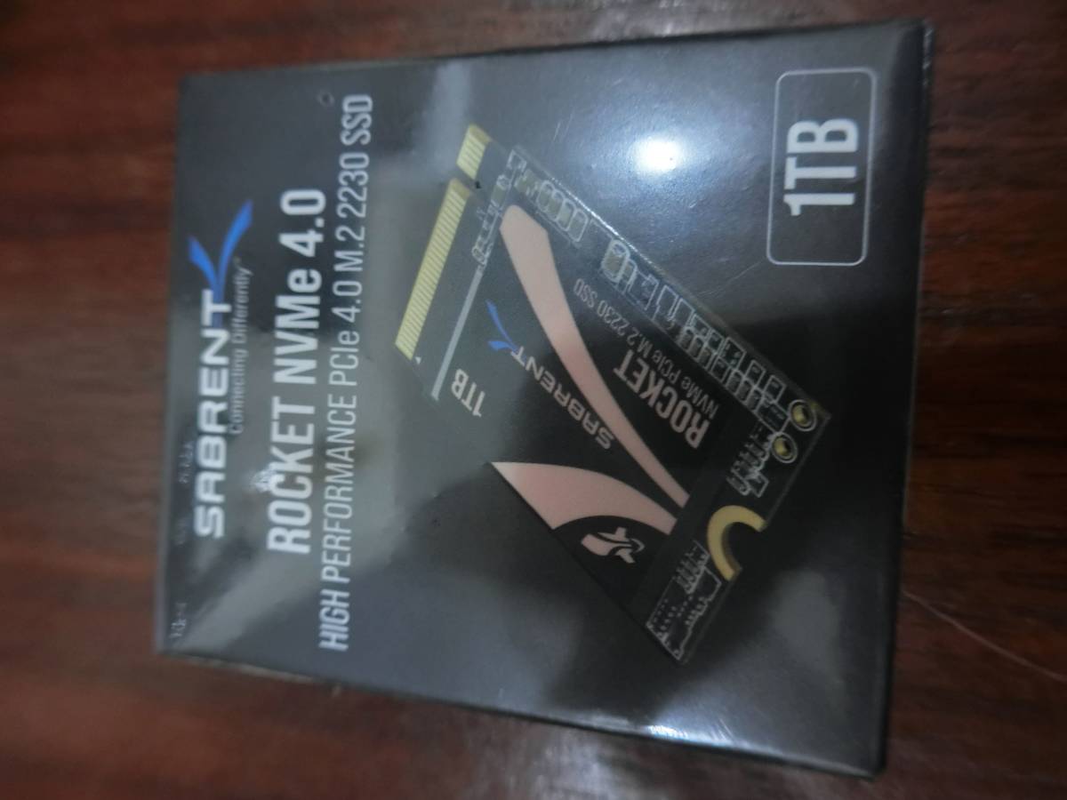 SABRENT SSD 1TB、M.2 SSD 1TB、NVMe 1TB PCIe 4.0 M.2 2230、内蔵高性能SSD（SB-2130-1TB）