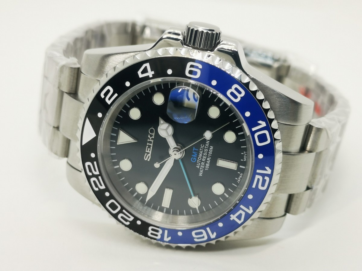 美品】GMT. NH34 自動巻き フルコマ 【公式通販】