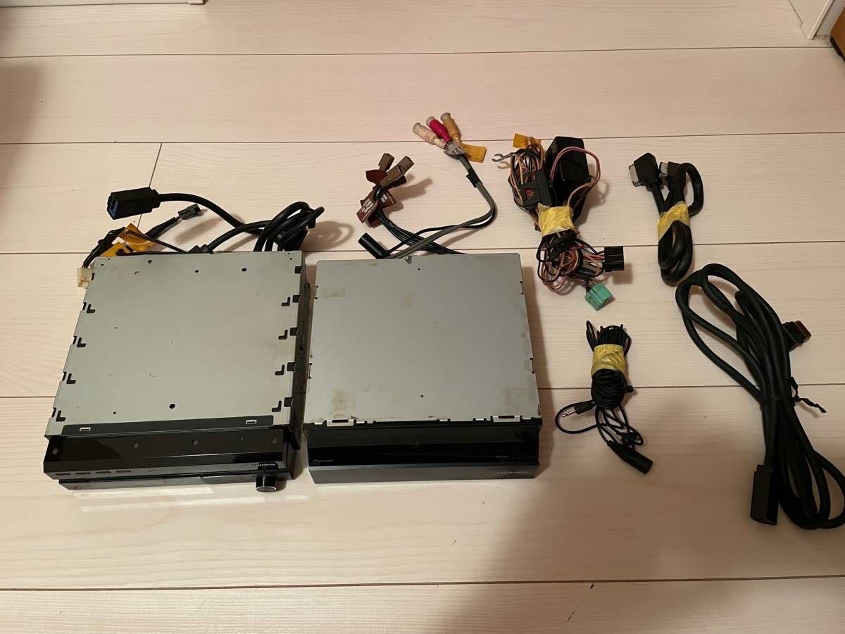 carrozzeria カロッツェリア インダッシュ HDD サイバー ナビ AVIC-VH9990 DVD CD フルセグ TV AUX Bluetooth ipod VTR