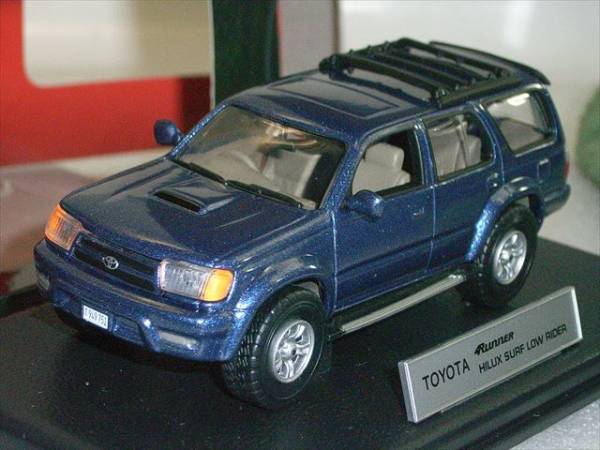 新作入荷，定番人気 k 1/38 ユニークレプリカ トヨタ ハイラックス サーフ 青 TOYOTA 4Runner(乗用車)｜売買されたオークション情報、yahooの商品情報をアーカイブ公開 - オークファン 乗用車