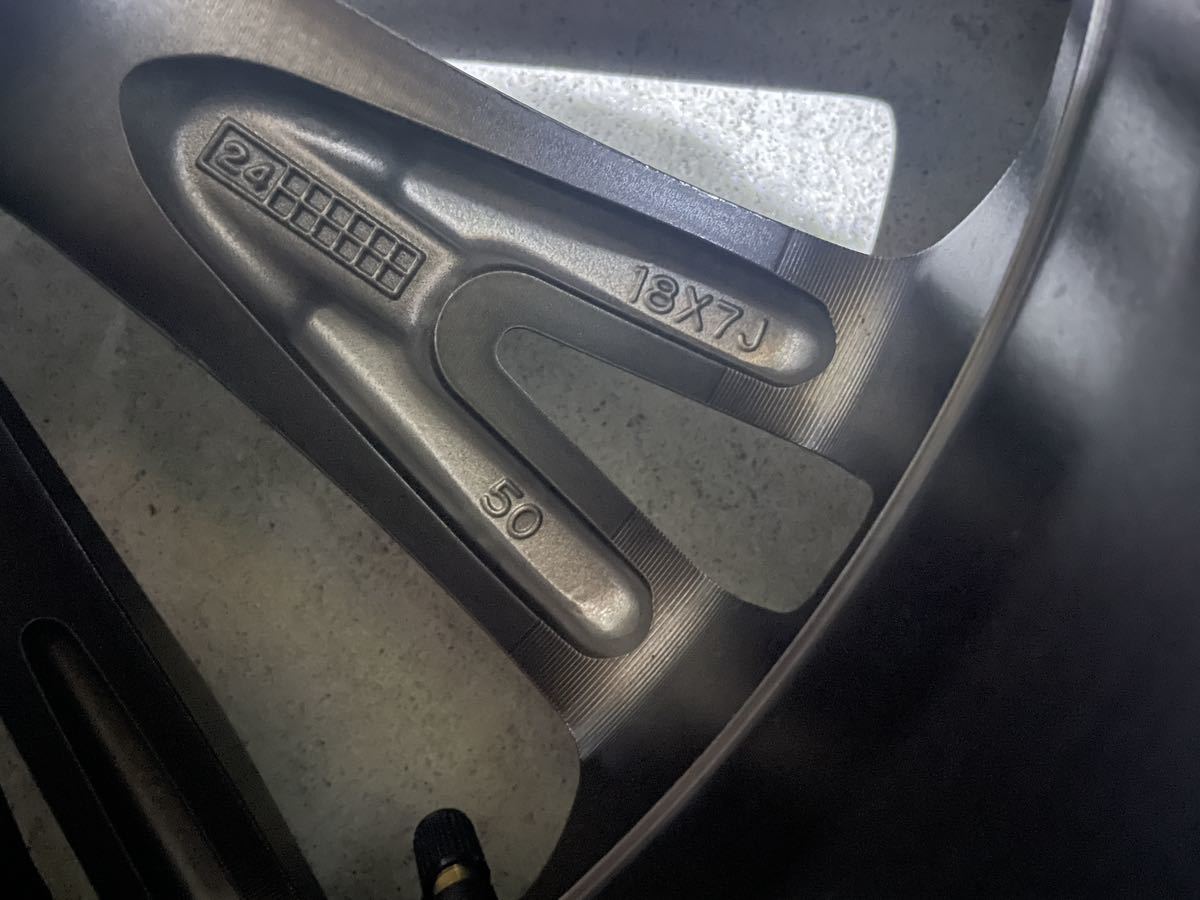 新車外し トヨタ ヤリスクロス 純正アルミホイール タイヤ付き4本set 