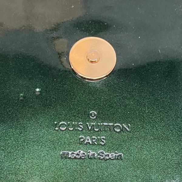 仙35 Louis Vuitton ヴェルニ ポシェットソブ M93729 クラッチバッグ
