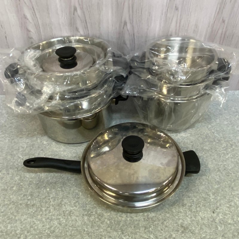 Amway QUEEN アムウェイ クイーン 鍋 セット ステンレス 両手鍋 調理器具 230127PT390001