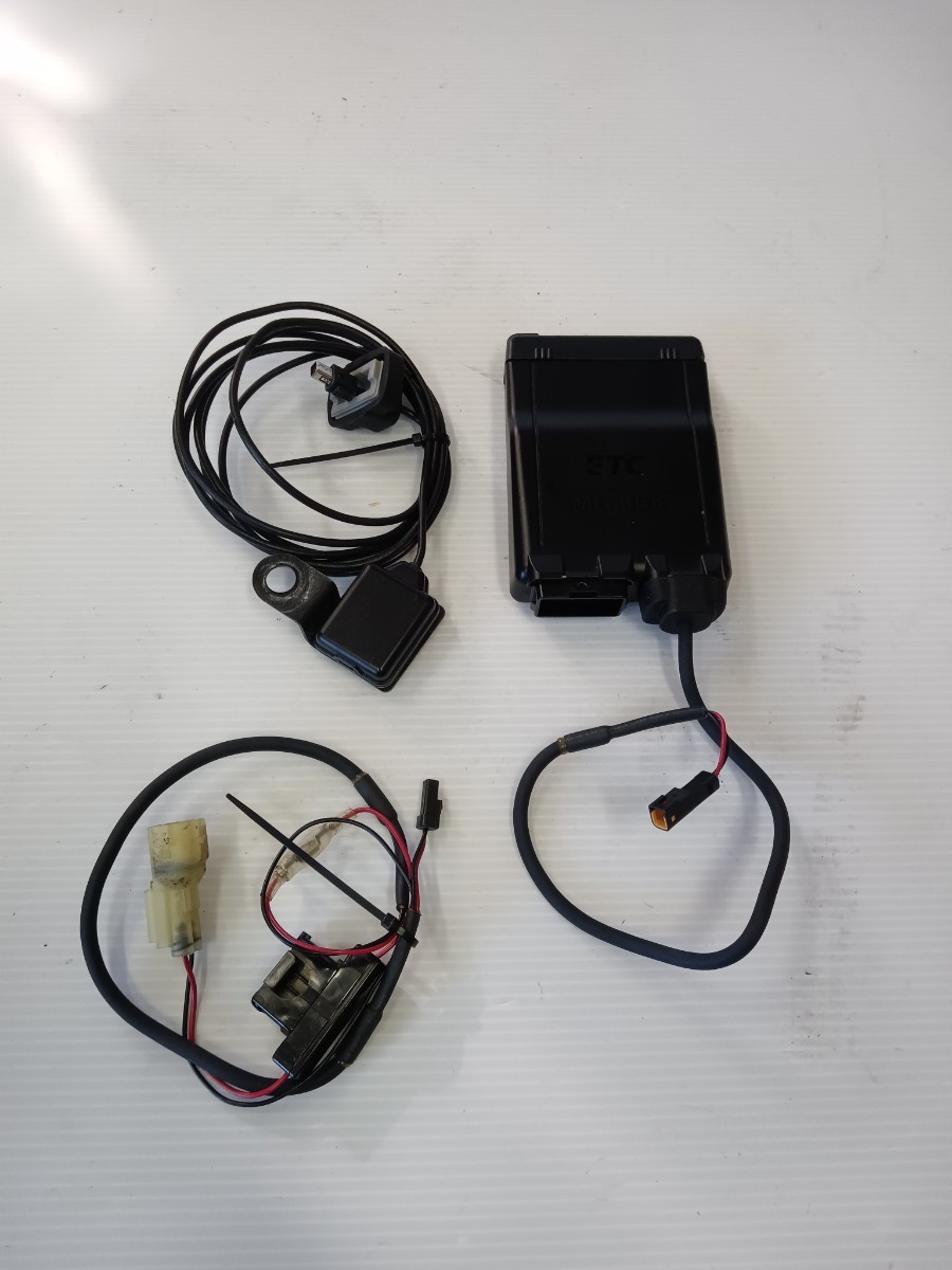 バイク用ETC 一体型 000747 バイク用 ETC ミツバ BE51-2 747 アンテナ