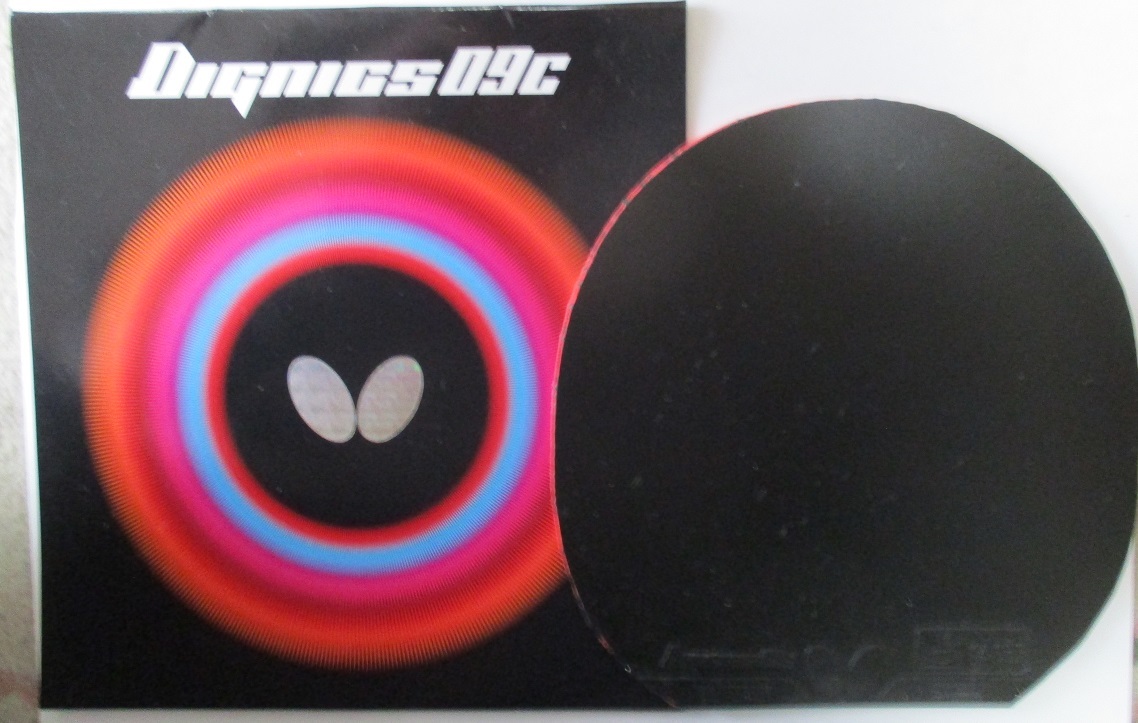 中古★ディグニクス09C★バタフライ★黒★厚(1.7mm～1.9mm)★49g