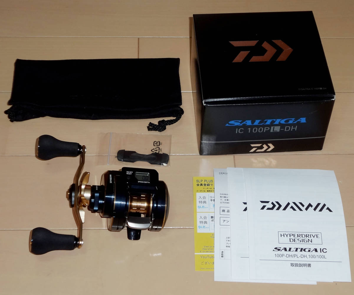 ダイワ DAIWA 21 ソルティガ SALTIGA IC 100P-DH ◇◇未使用！！ダイワ 21 SALTIGA ソルティガ IC 100PL-DH◇◇左