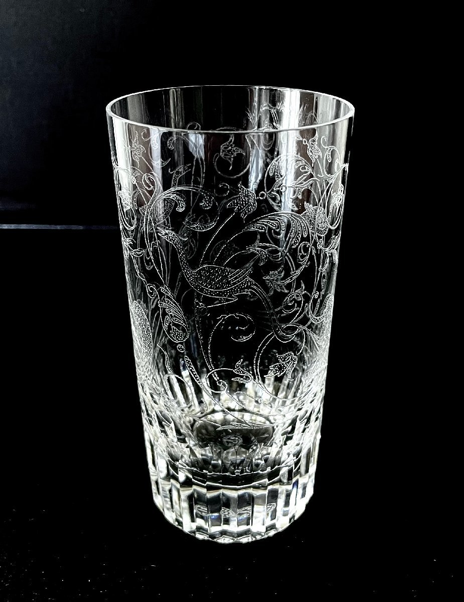 ★Baccarat PARME バカラ パルメ　ハイボール / タンブラー グラス / 14.0cm 未使用