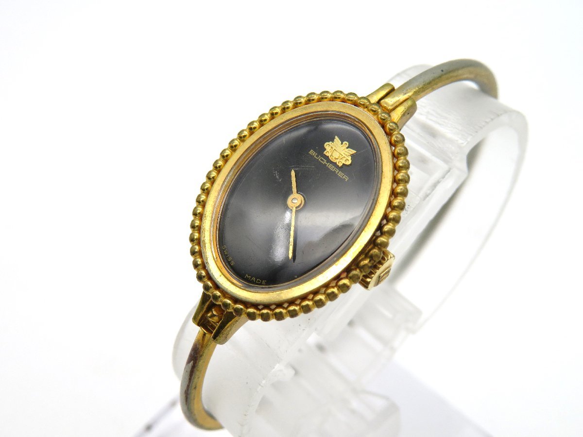Yahoo!オークション 「bucherer - ゴールド 腕時計 BUCHERER ブッフェ 