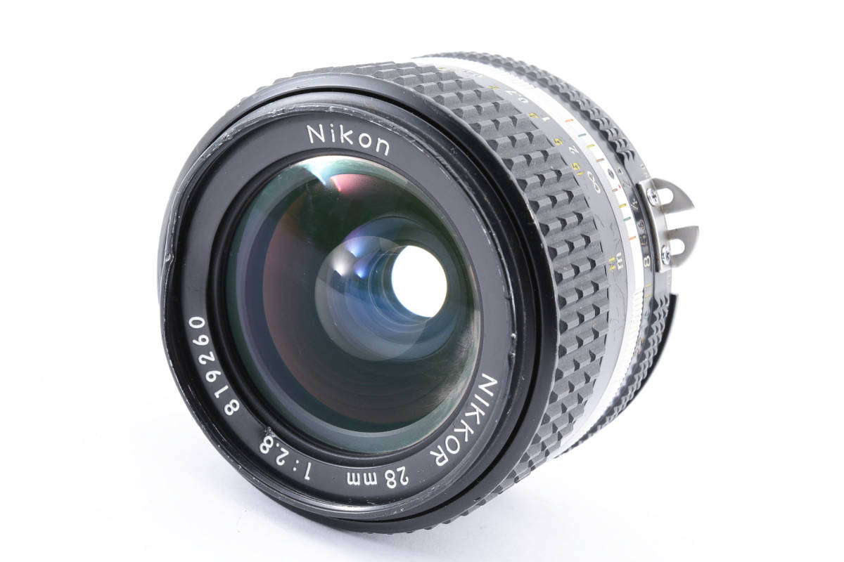 ★動作好調★ ニコン Nikon Ai-s Nikkor 28mm F2.8 #16106T