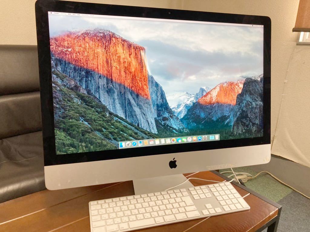 iMac 21.5インチ Late 2015 キーボード・トラックパッド付き iMac 21.5