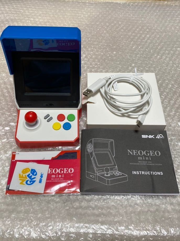 NEOGEOmini ネオジオミニ NEOGEO ネオジオ mini 本体 SNK 40タイトル