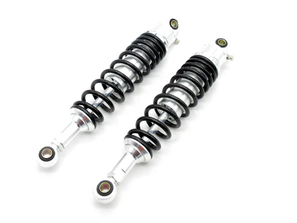 340mm リアサスペンション 黒/銀 サブタンク無しタイプ ◇ CB125