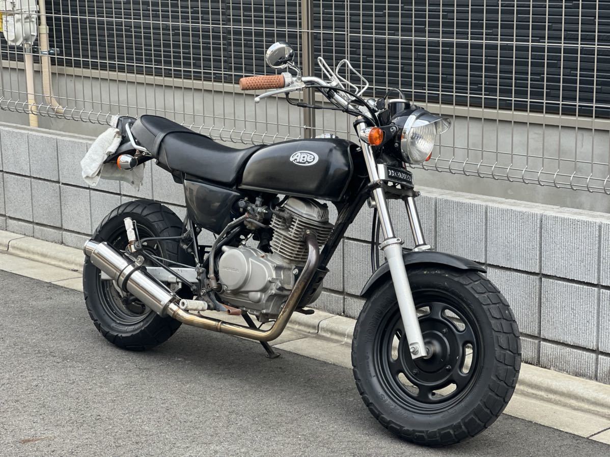 ホンダ Ape100 6，442km 実動 走行ok エイプ 100 キャブ付きHC07E実働