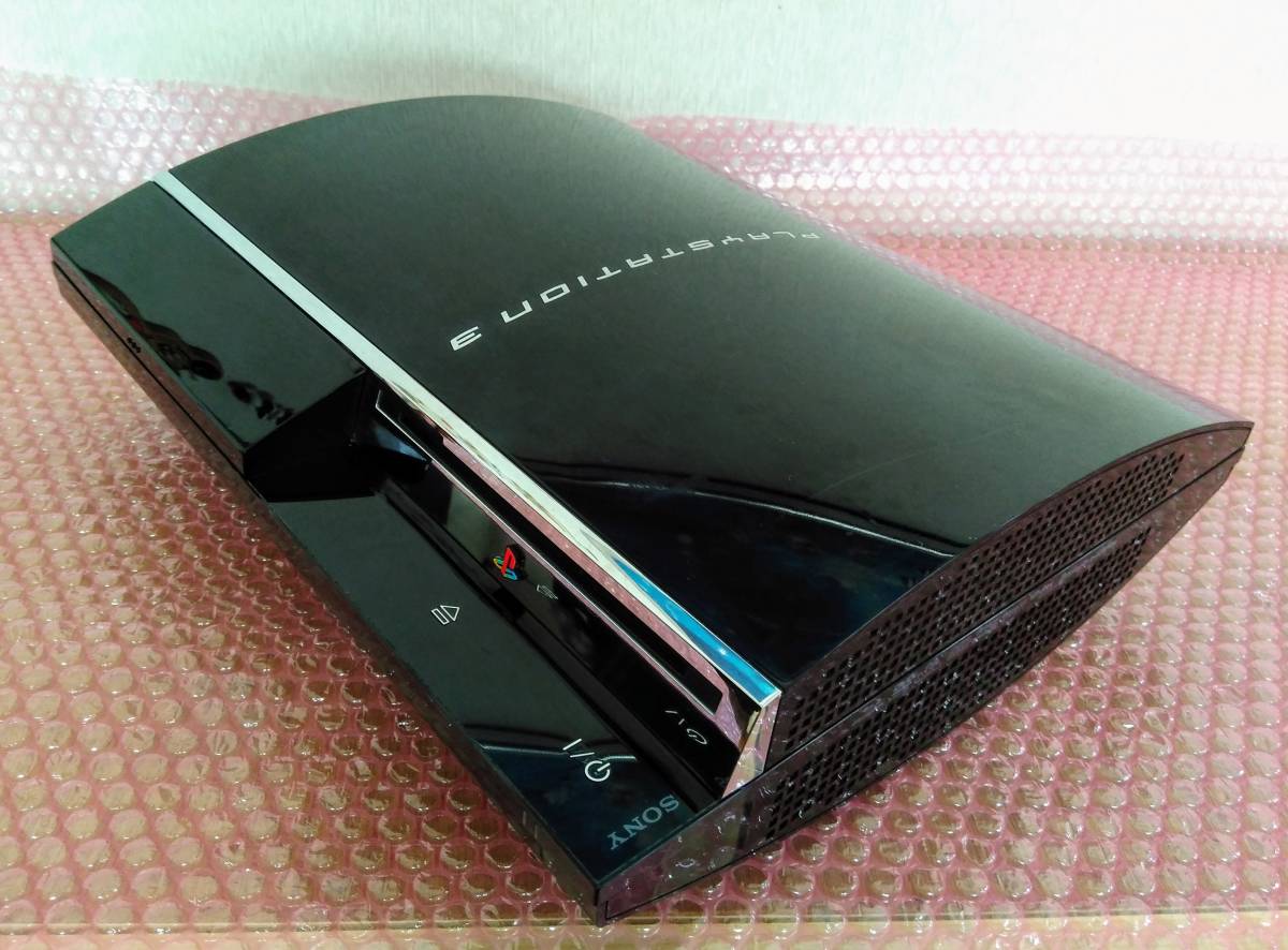 ★PS３【ＦＷ４.９０】CECHA００ ６０GB 初期型 PS２対応 ★ＳＡＣＤ対応★作動品 初期型 ６０GB ☆PS３ＦＷ４.９０CECHA００