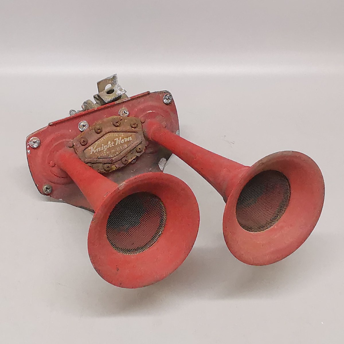 IMASEN 今仙電機 Knight Horn ナイトホーン エアーホーン エアホーン ラッパ デコトラ レトロ 船舶 警笛 汽笛 電車ホーン レア Z4061
