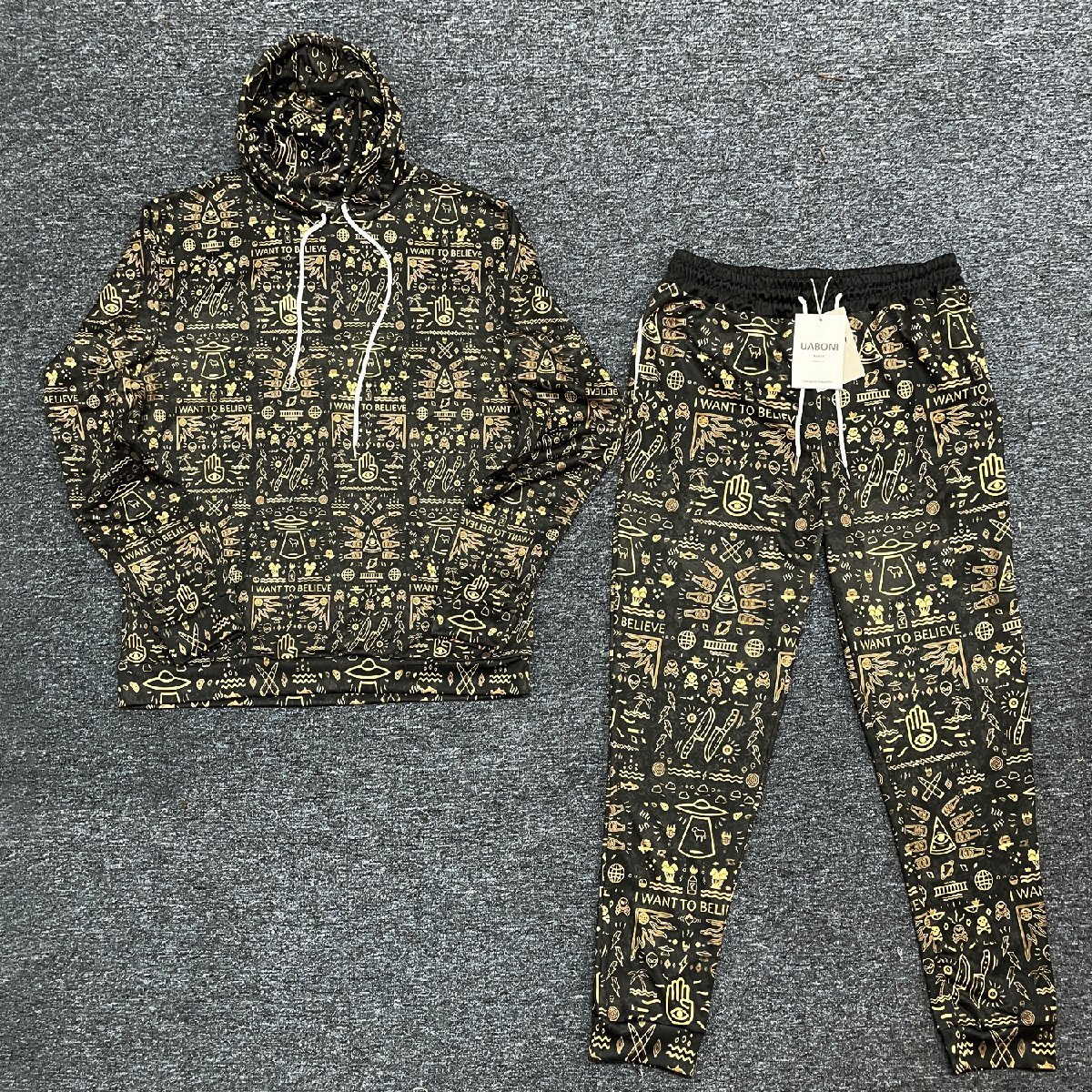 個性EU製＆定価8万◇UABONI*Paris*上下セット*ユアボニ*パリ発◇上品 
