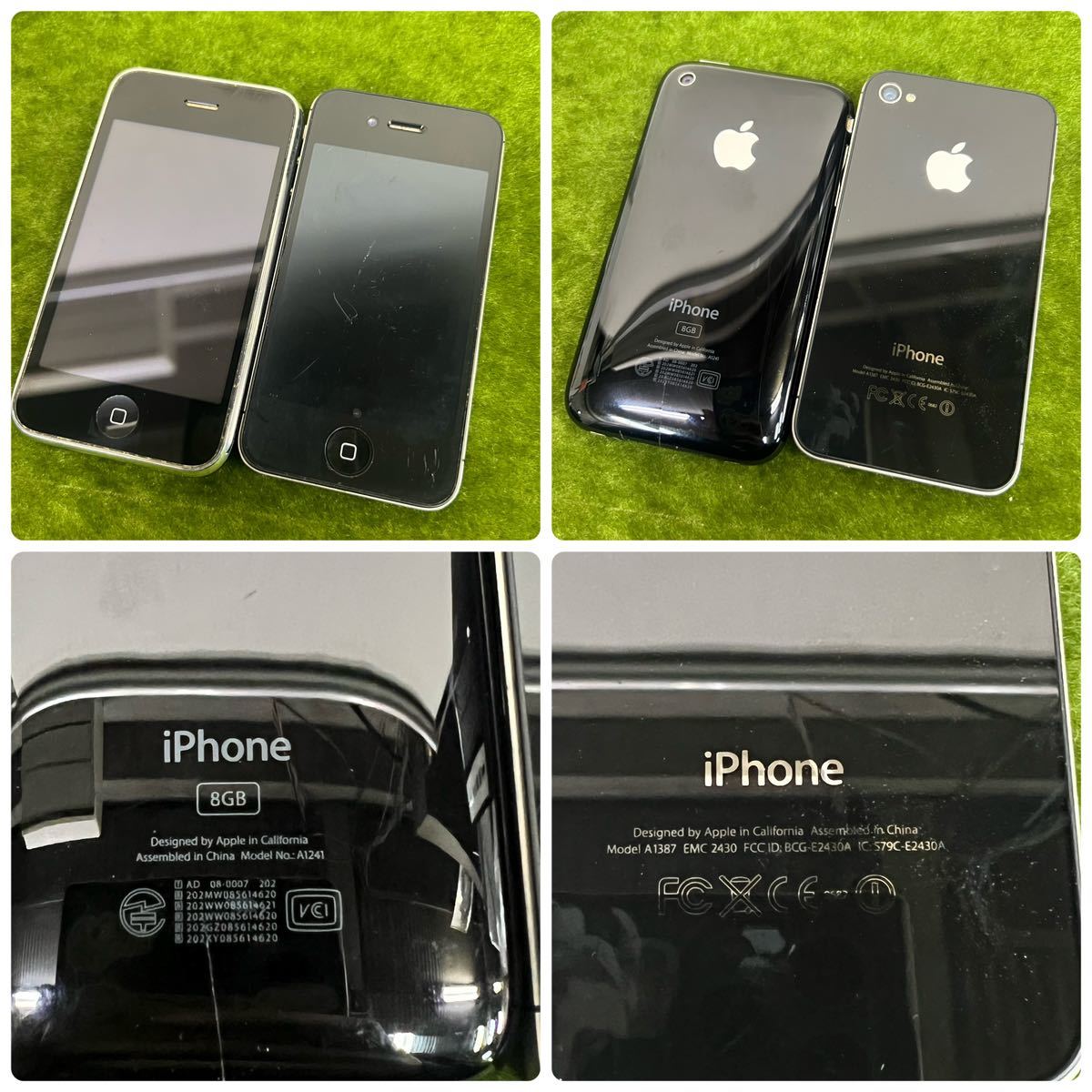 動作未確認/Apple/アップル iPhone 9台まとめ 世代さまざま/iPhone3G