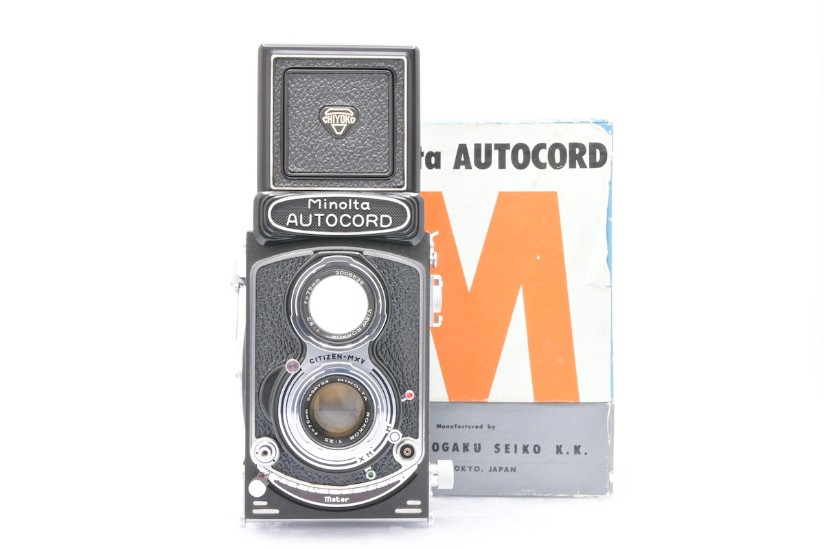 MINOLTA AUTOCORD / MINOLTA ROKKOR 75mm F3.5 ミノルタ フィルム