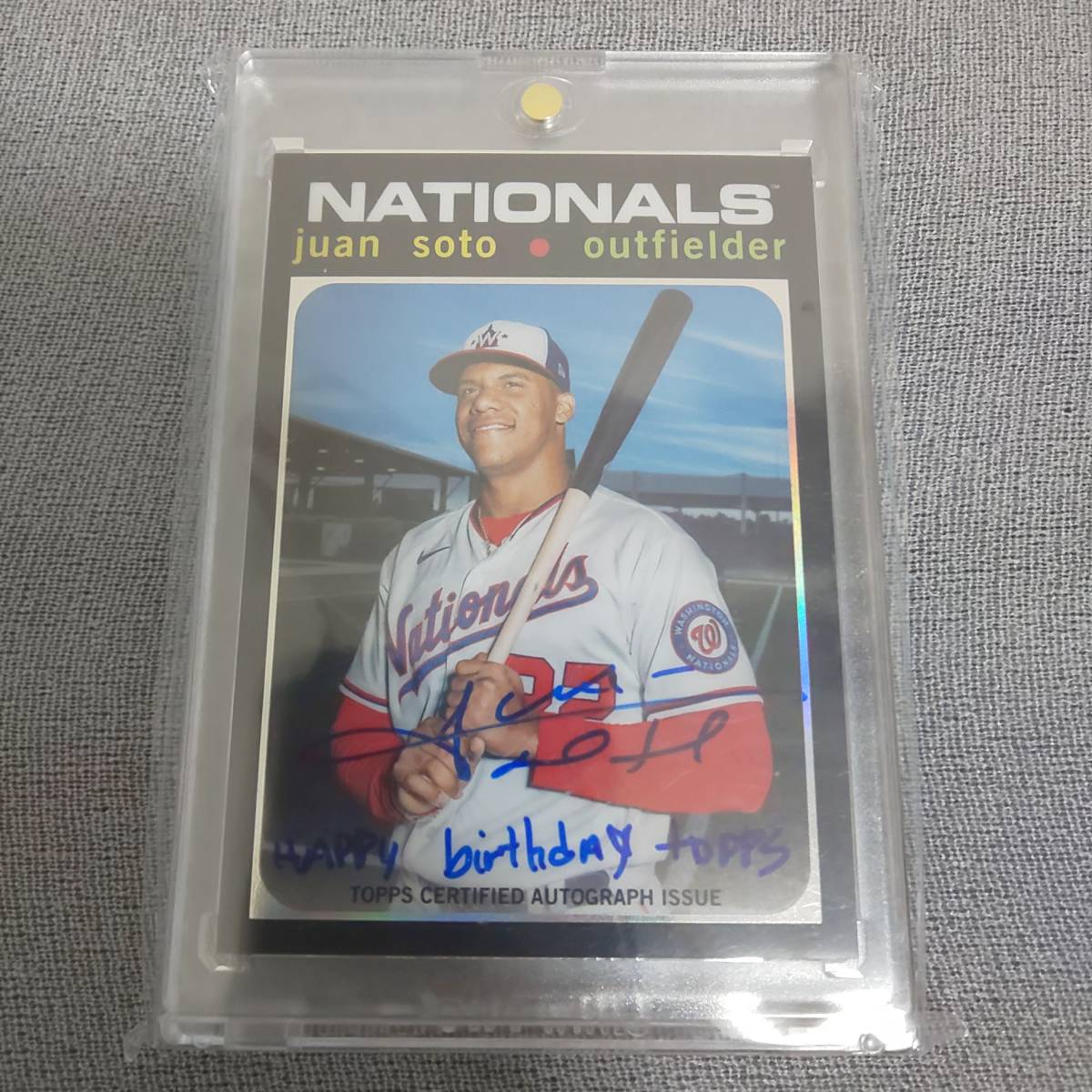 格安，低価 【Juan Soto】 2021 Topps Tribute Baseball 直筆サイン