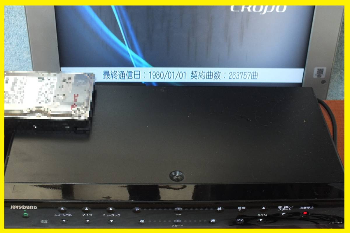JS-WX ジョイサウンド JOYSOUND ☆JS-WX クロッソ 曲更新部品