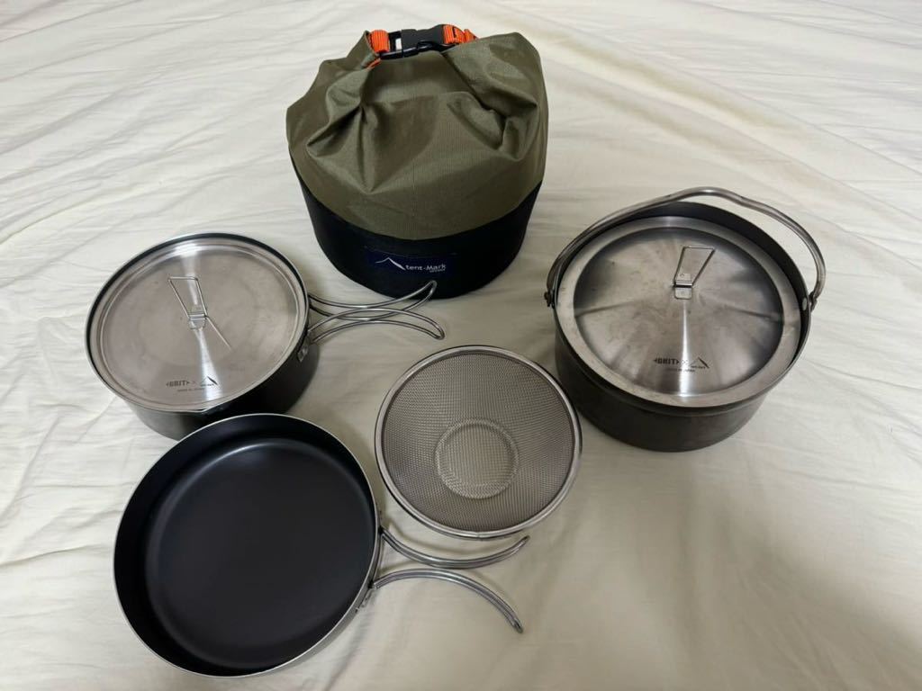 テンマクデザイン　tentmarkdesigns タクティカルライスクッカーセット+ 収納ケース