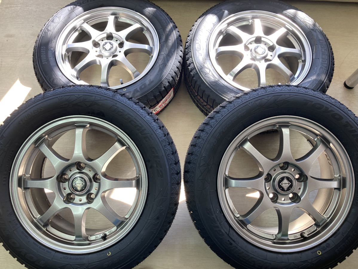 新作登場，正規品 2023年製造スタッドレスタイヤ付 ライツレー 6.5J 16インチ IS45 5/114.3 TOYO GIZ2 205/60R16付 ジューク プリウス&alpha;(スタッドレスタイヤ)｜売買されたオークション情報、yahooの商品情報をアーカイ 5穴