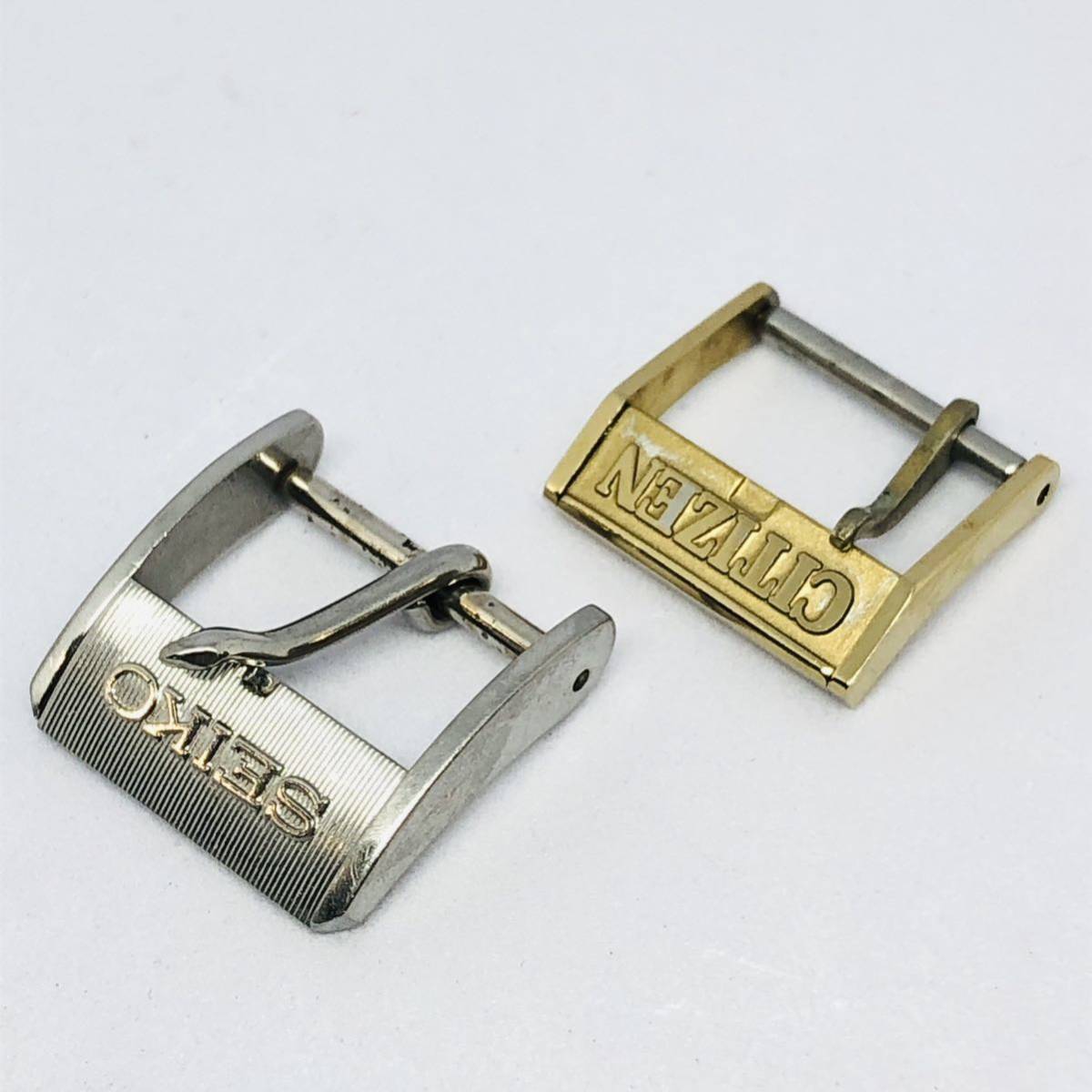 セイコー シチズン バックル 2個まとめ ジャンク 尾錠 機械式 自動巻き 