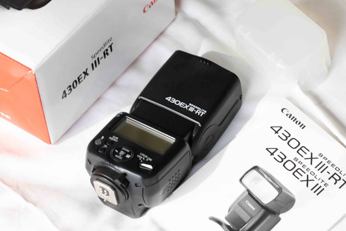 Canon スピードライト フラッシュ ストロボ 430EX Ⅲ-RT