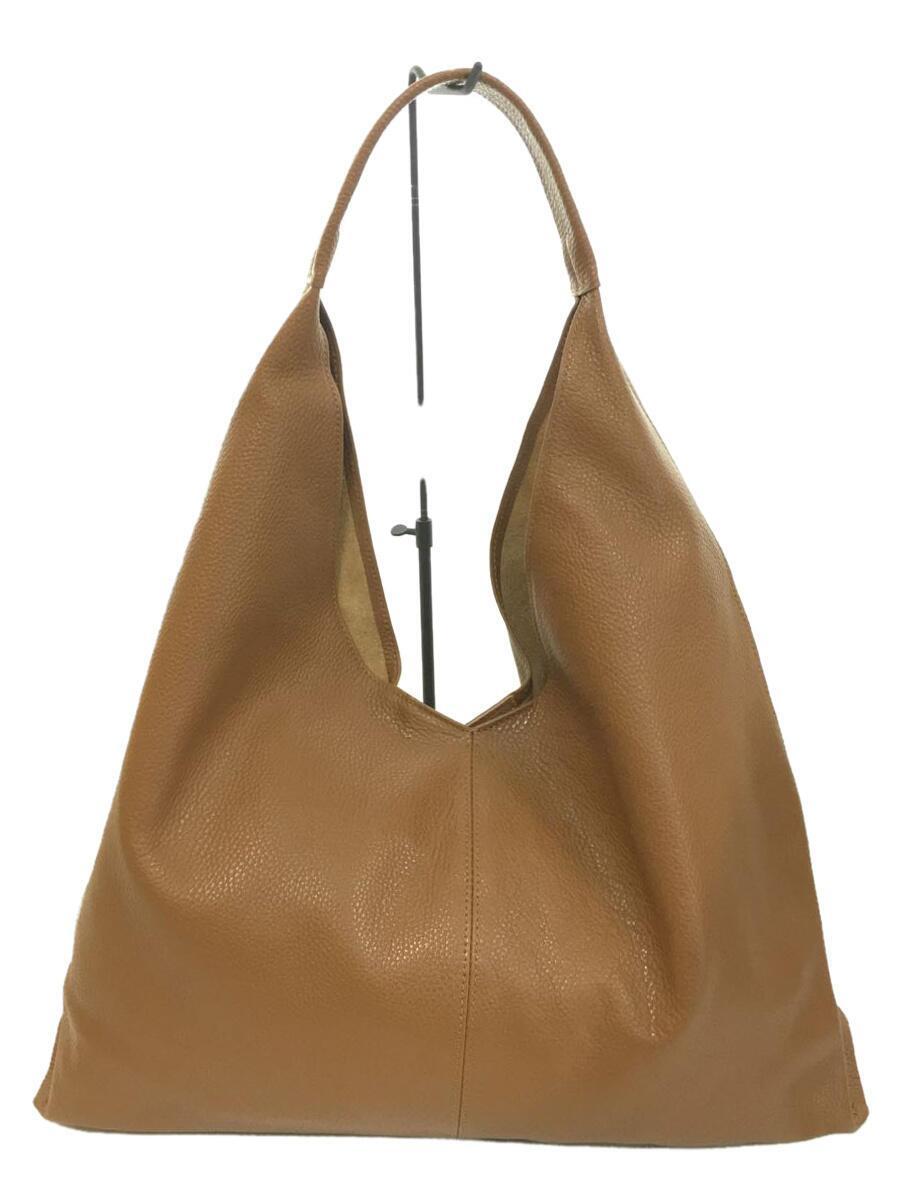 オウレンティ　キャメル　レザー トートバッグ AULENTTI◇オウレンティ/トートバッグ/レザー/キャメル/茶 WEB限定