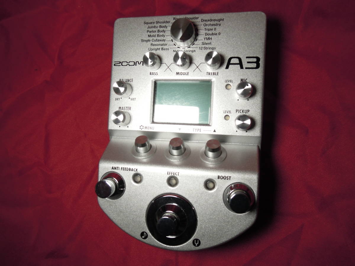 □ZOOM□A3□中古□アコースティックマルチ□ ZOOM 【公式通販】
