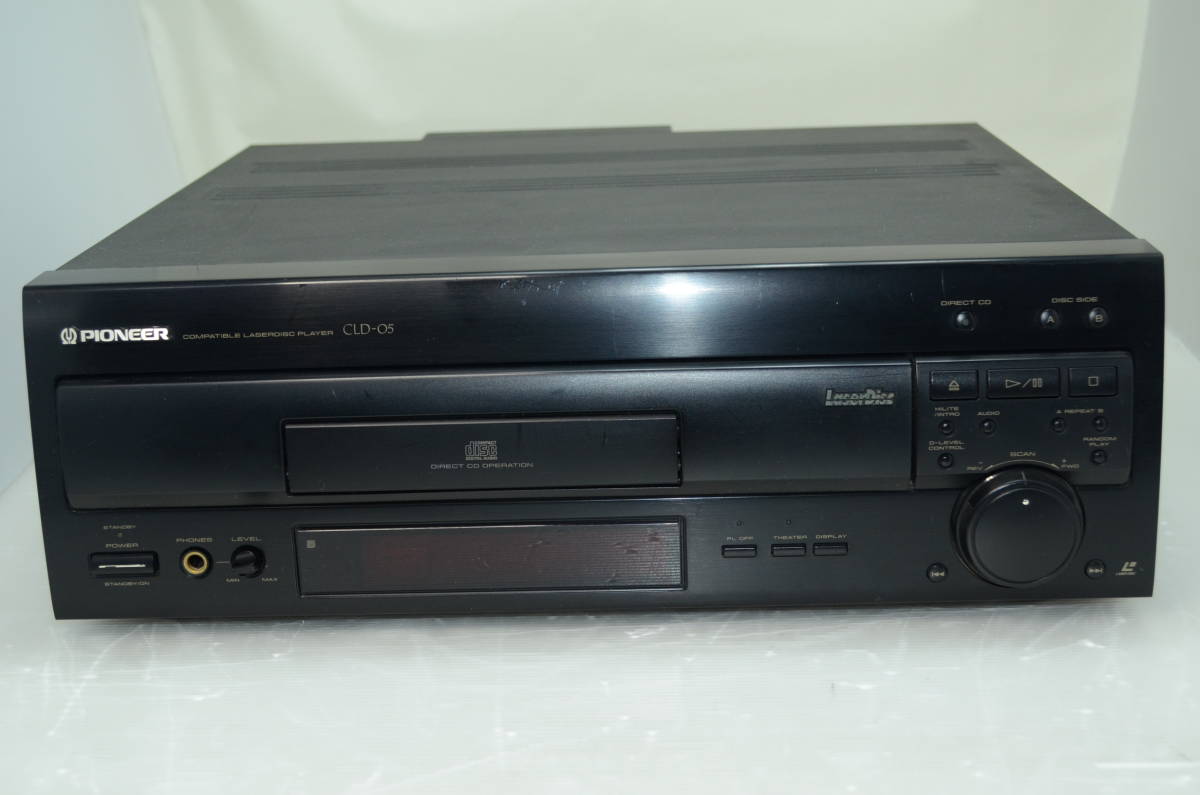PIONEER パイオニア CLD-R5 LDプレーヤー　レーザーディスクプレーヤー　LD再生確認　CDが再生できませんのでジャンクで