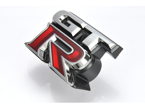 日産純正 GT-R R35 フロントバンパー エンブレム オーナメントフロント