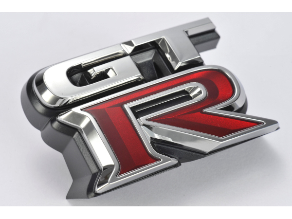 ニッサン  GT-R R35 フロントバンパー エンブレム オーナメント 日産純正 GT-R R35 フロントバンパー エンブレム オーナメントフロント