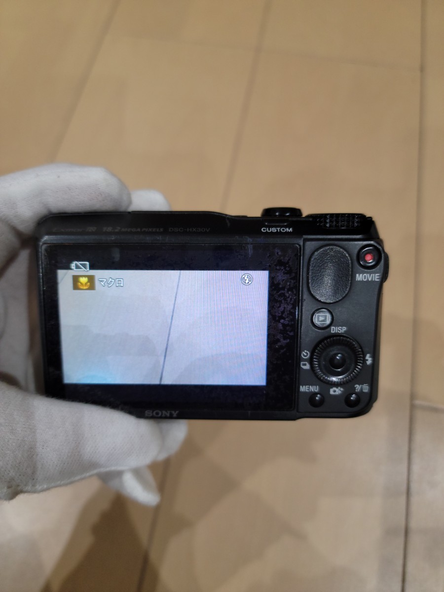 ジャンク SONY Cyber-shot DSC-HX30V SONY DSC-HX30V Cyber-shot
