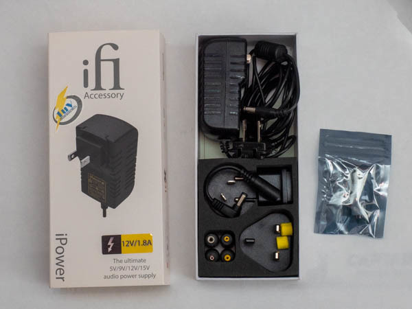 iFi audio iPower 12V/1.8A 低ノイズ電源アダプター