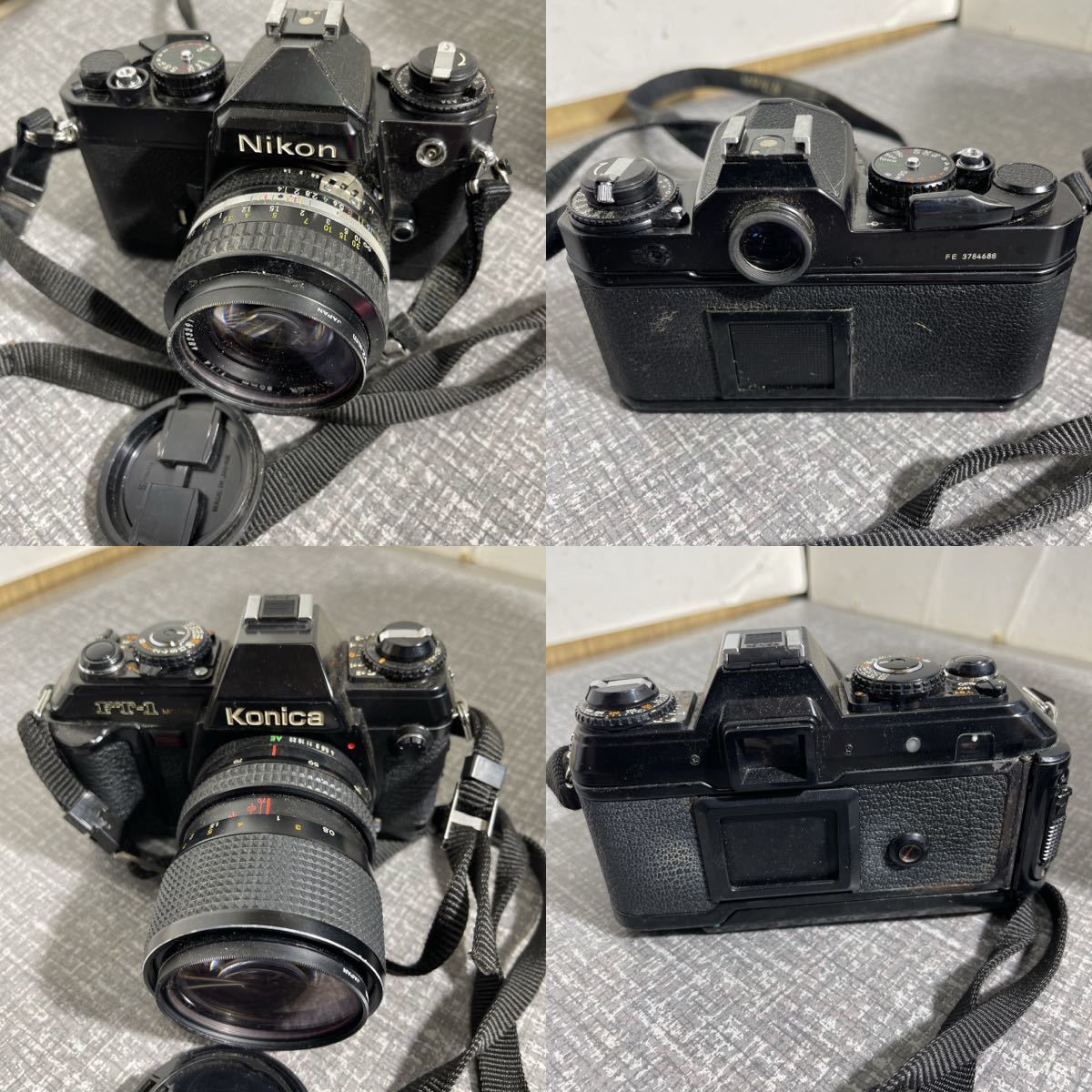 Nikon/konica/Casioなど一眼 デジタルカメラ レンズなど11個 ジャンク