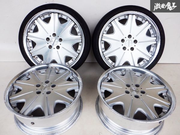 WORK ワーク VARIANZA ヴァリアンツァ VAD 19インチ 8J +45 5穴 PCD114.3 225/35R19 クラウン マークX セルシオ シーマ フーガ