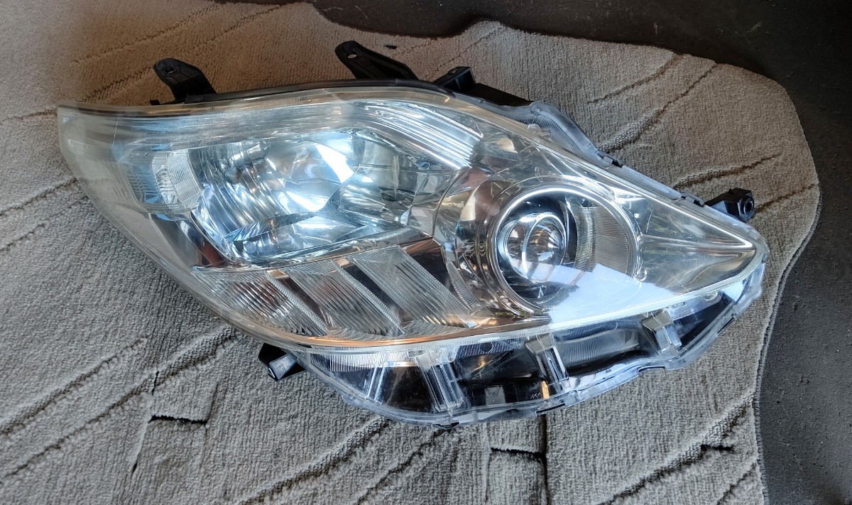 ☆AFS有 アルファード GGH20 前期 右 ヘッドライト ICHIKOH 58-22 純正 AFS付 ヘッドランプ☆